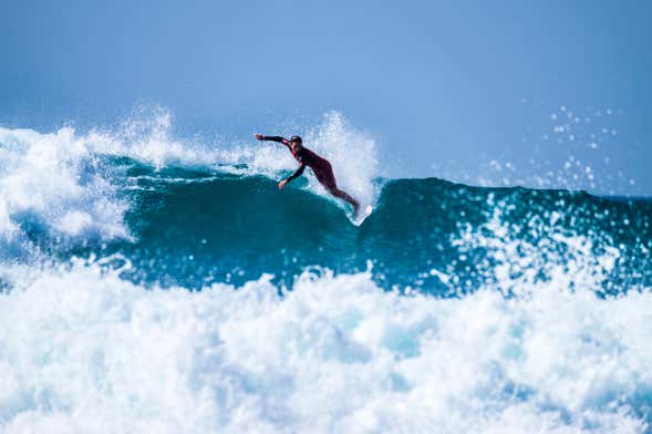 Curso de surf en Playa de las Américas